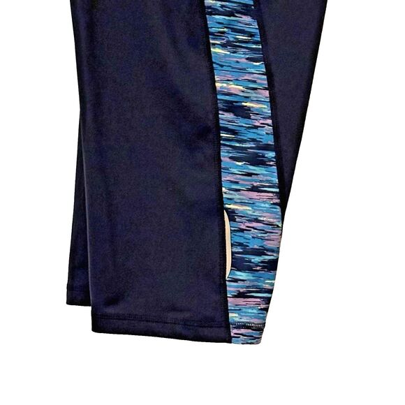 Tek Gear Women's 2X (39x20) DRYTEK Printed High-Waisted Capri Leggings Pockets - Picture 7 of 10